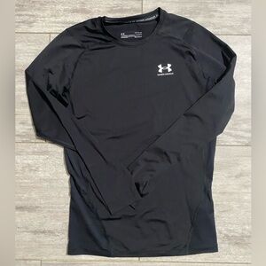 Large Under Armour Heat Gear compression shirt - black